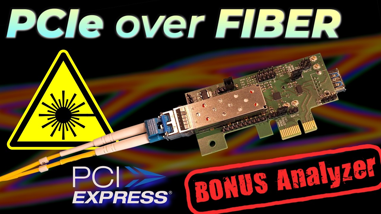 PCIe를 광섬유로 뽑아낸다고? 서버 아키텍처의 판을 바꿀 기술