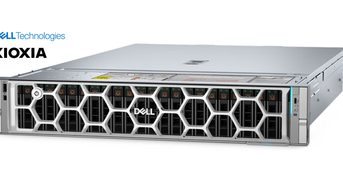 2U 서버 한 대에 10PB? Kioxia와 Dell이 만든 괴물 스토리지의 정체