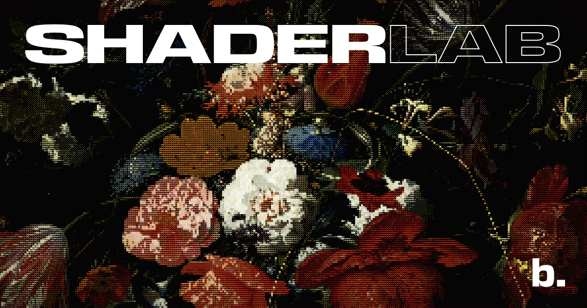 Shader Lab: 셰이더를 포토샵처럼 만지는 브라우저 도구가 나왔어요