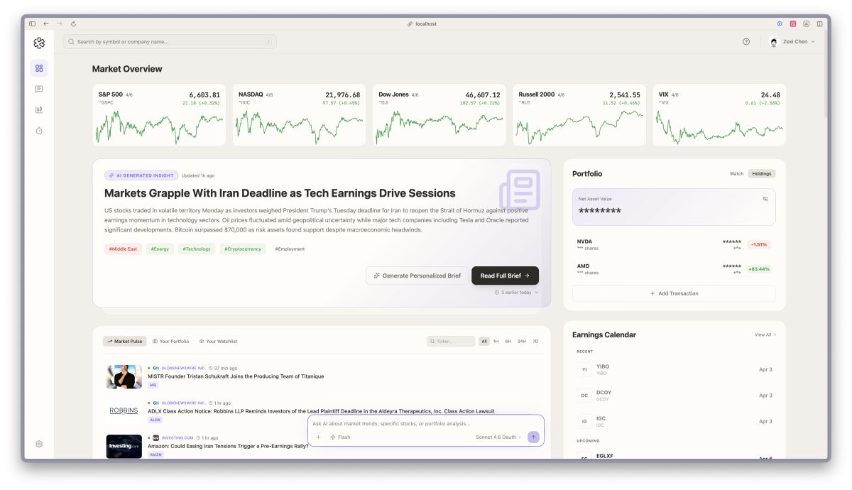 LangAlpha — 월스트리트를 위한 AI 코딩 에이전트가 등장했어요